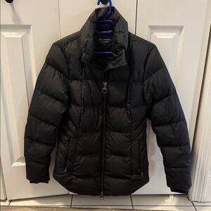 Athleta Charcoal Quilted Jacket
